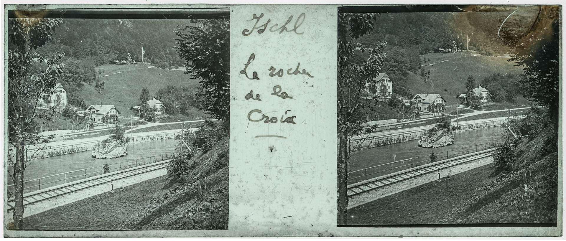 1405_ Autriche-Bad Ischl Kreustein - 1902 - "Ischl - le rocher de la croix"