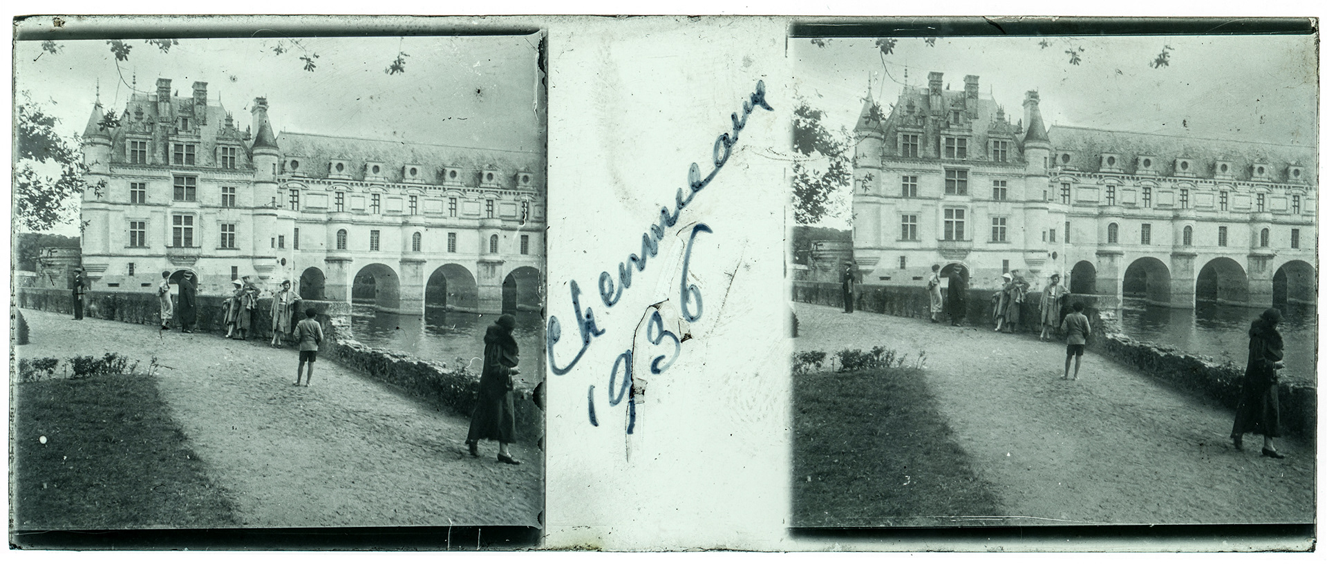 1077_ France-Chenonceau chateau de Chenonceau - 1936 - "Chenonceaux 1936"