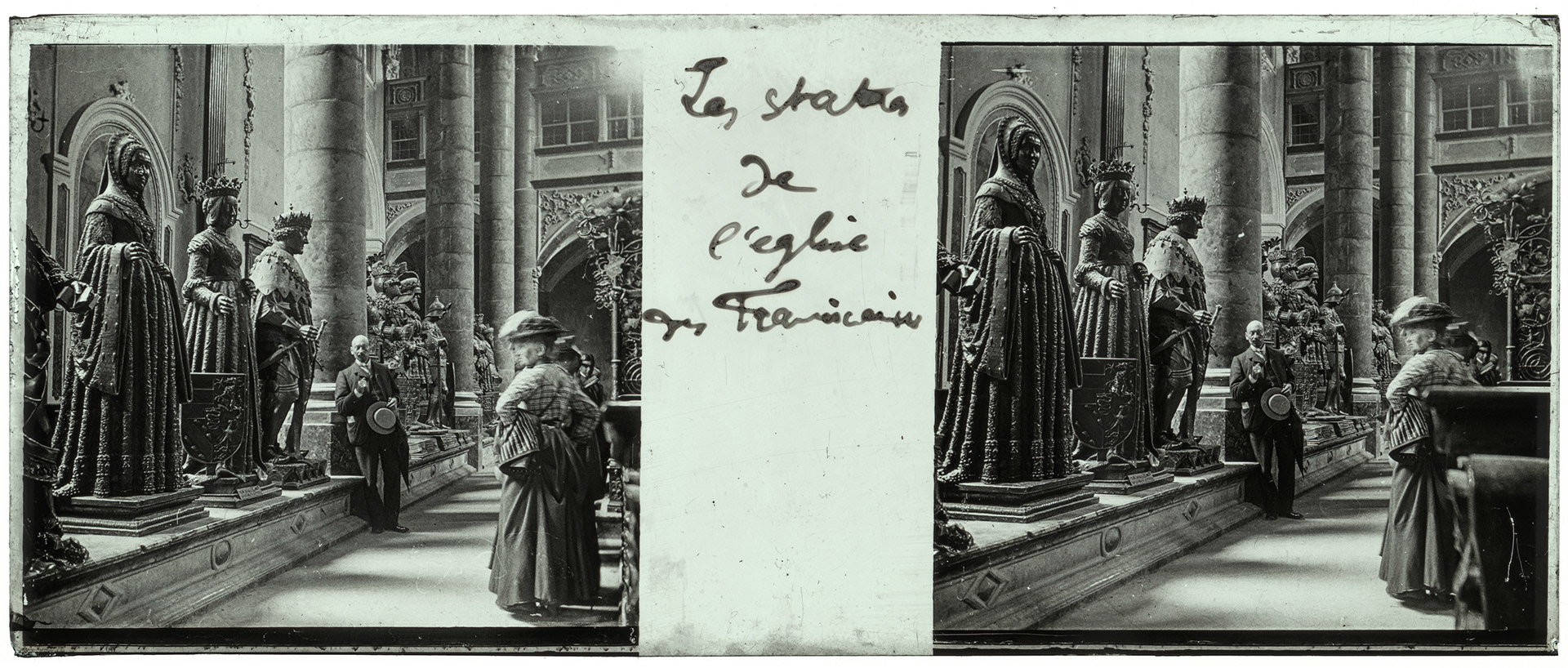 2141_ Autriche-Innsbruck Hofkirche - 1902 - "Les statues de l'église des Franciscains"