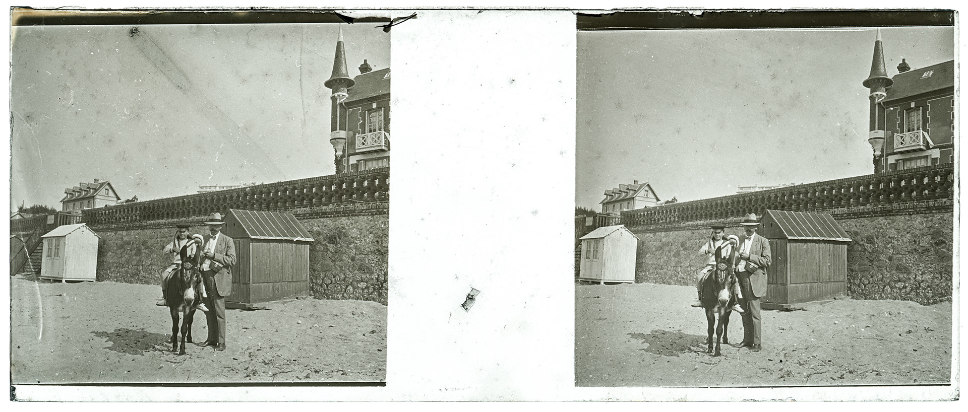 0518_ France-Blonville-sur-mer - 1921 - Plage