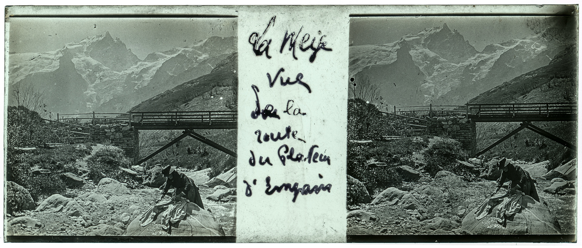 0872_ France-La Grave plateau d'Emparis - "La neige vue de la route du plateau d'Emparis"