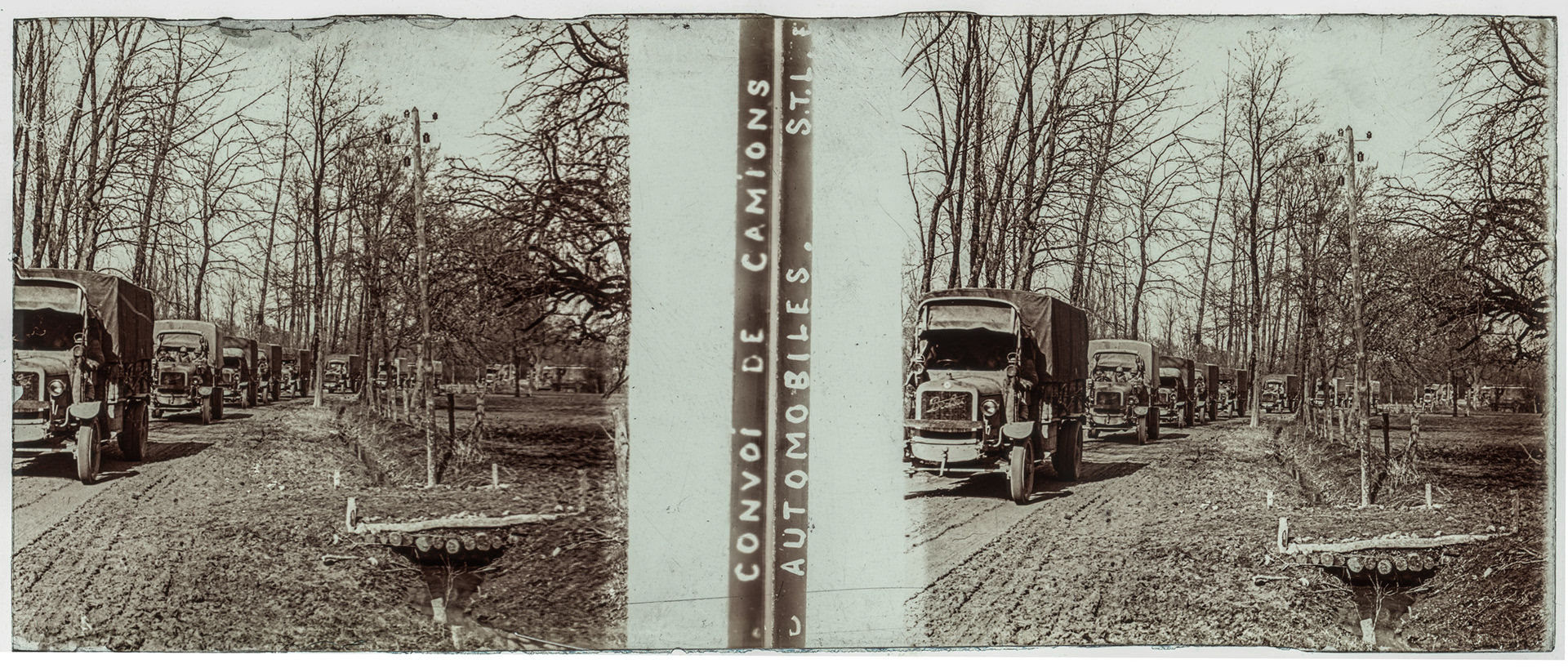 1843_ "Convoi de camions automobiles S.T.L."