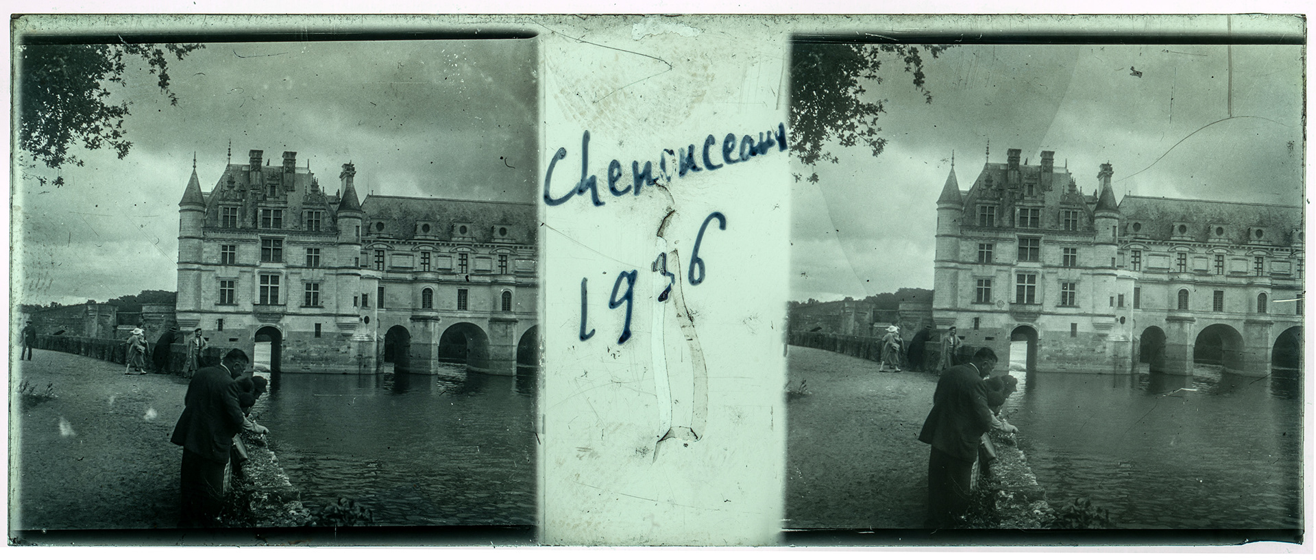 1073_ France-Chenonceau chateau de chenonceau - 1936 - "Chenonceaux 1936"
