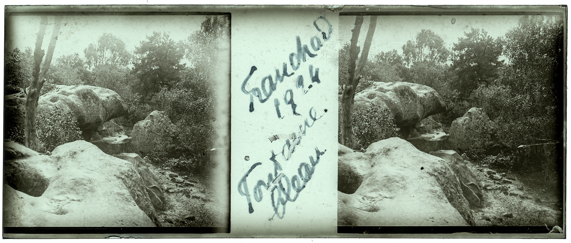 0644_ France-Fontainebleau Georges de Franchard - "Franchard 1924 Fontainebleau"