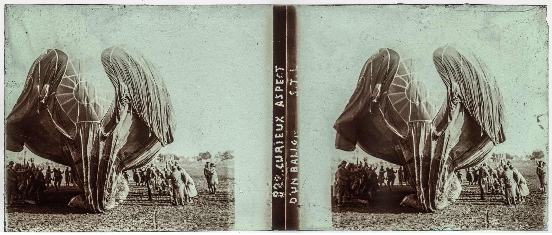 1887_ "822 - Curieux aspect d'un ballon S.T.L."