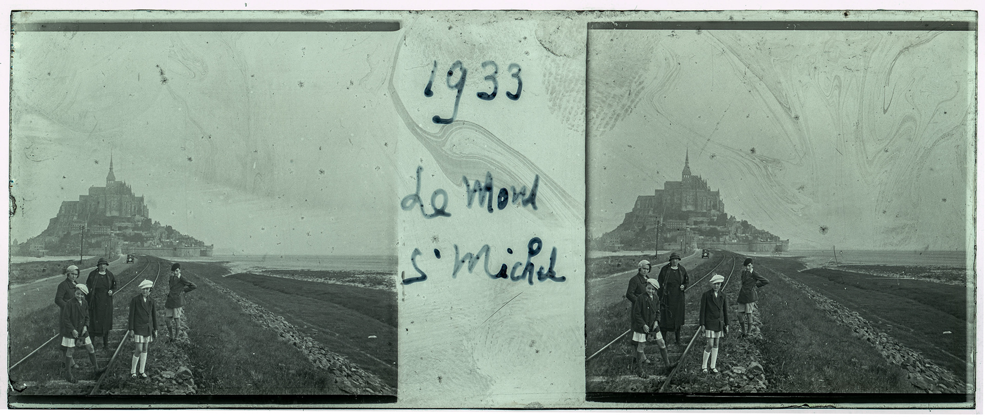 0961_ France-Mont Saint-Michel - 1933 - "1933 Le mont Saint-Michel"