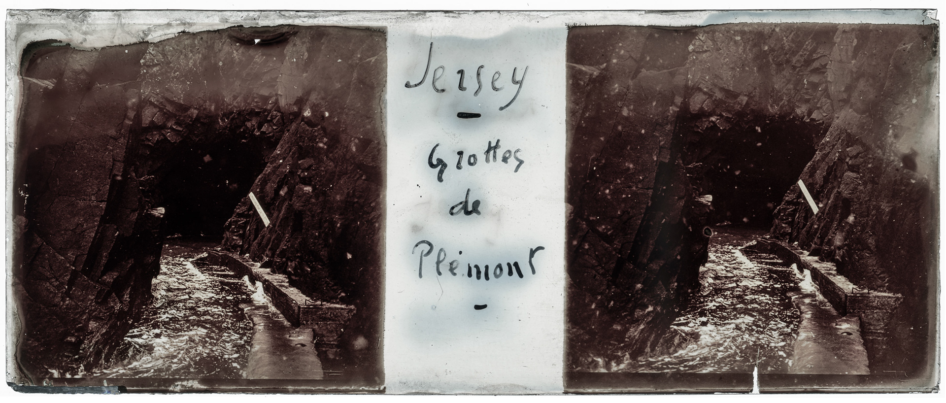 1463_ Jersey-Grotte de Plémont - "Jersey - Grottes de plémont"