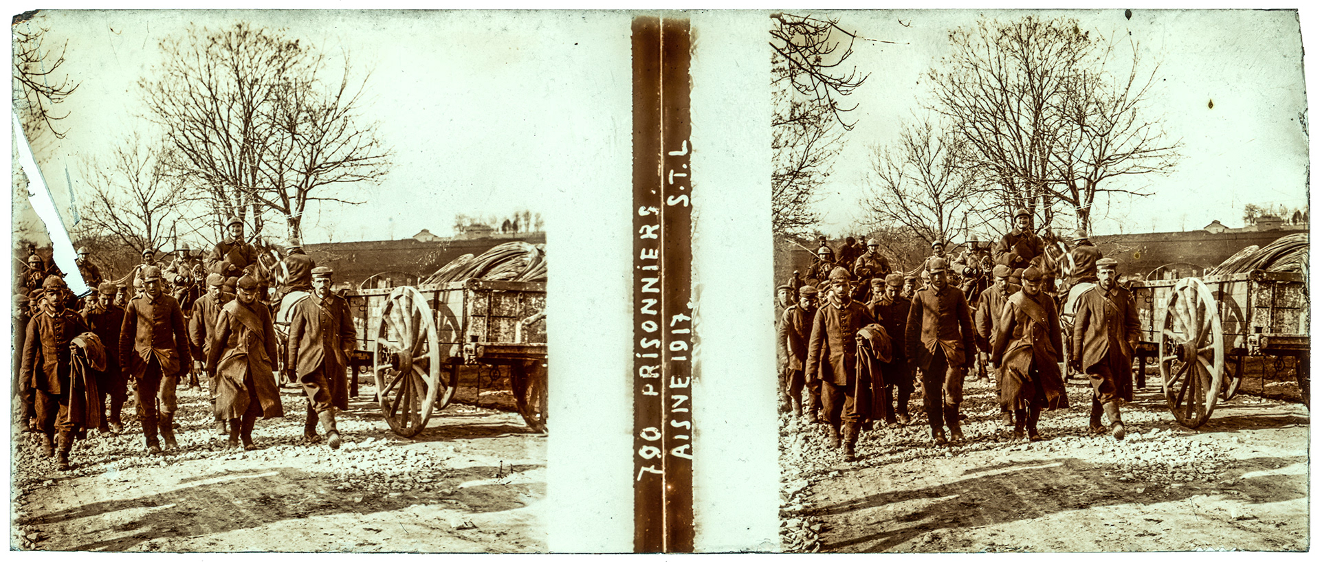 0314_ France-Aisne - 1917 - "790 Prisonniers aisne 1917 STL"