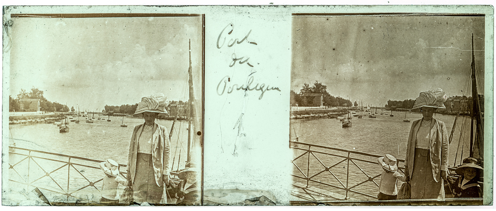 1015_ France-Le Pouliguen port - "Port du Pouliguen"