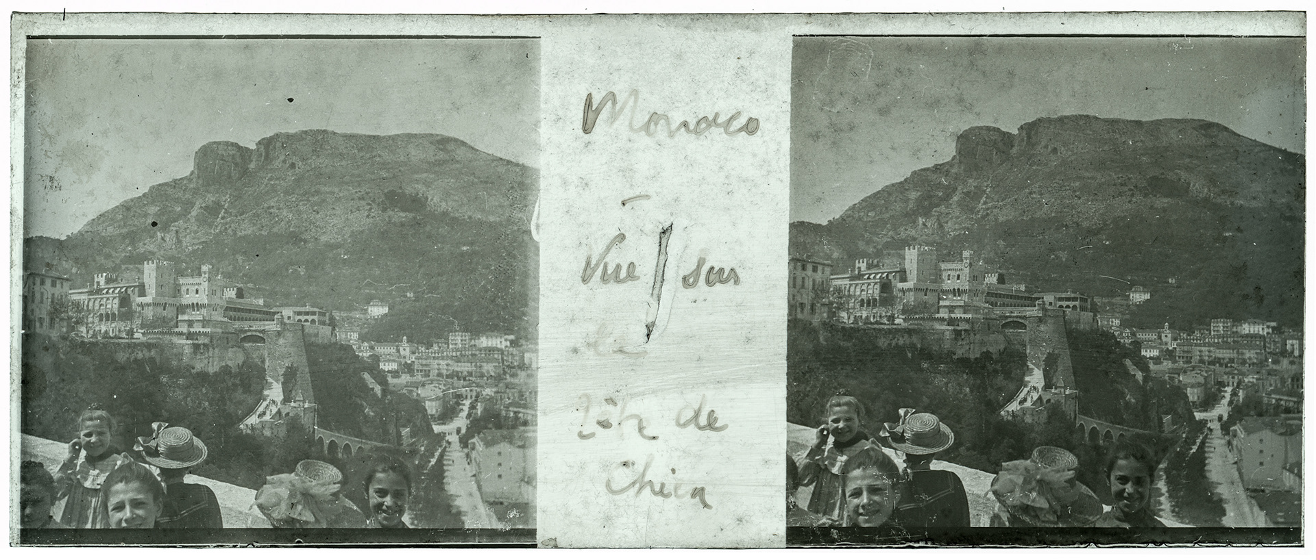 1182_ Monaco-Monaco - "Monaco - Vue sur la Tête de chien"