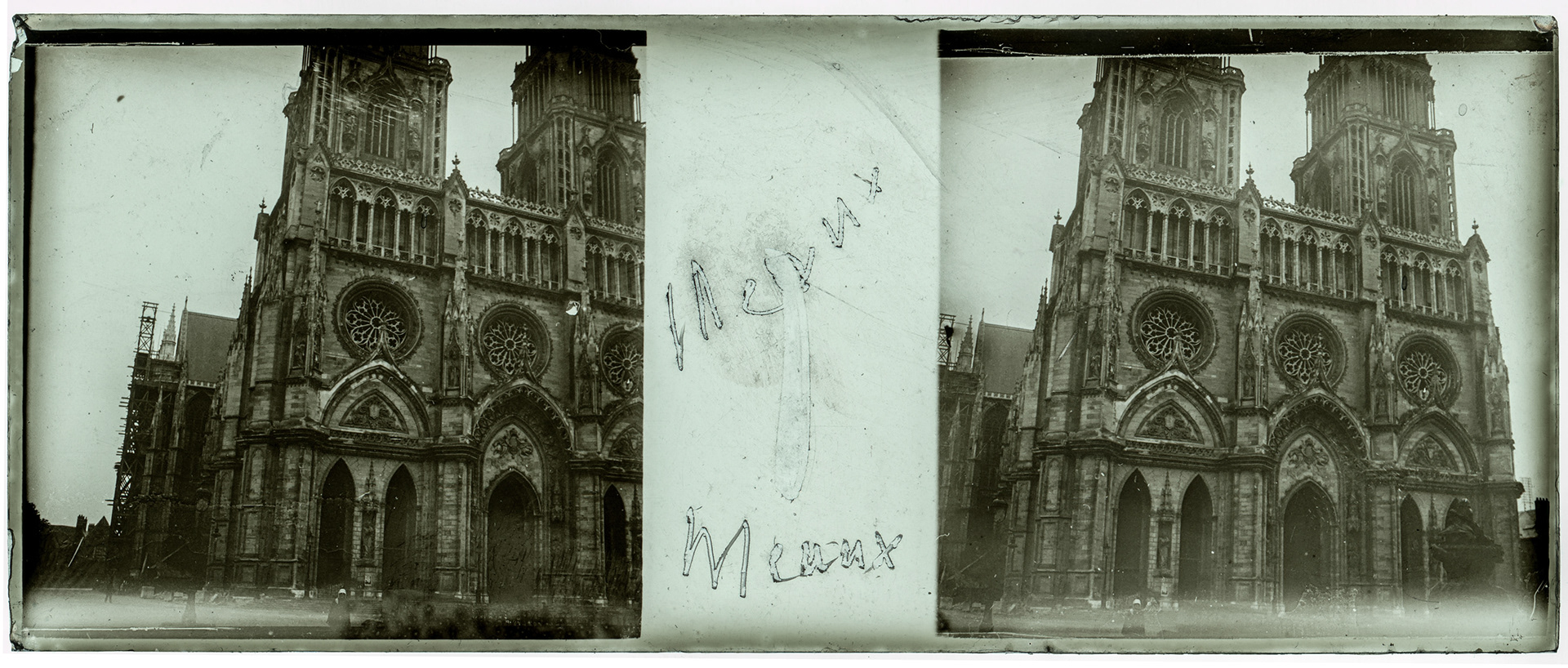 0626_ France-Orléans cathédrale Sainte Croix - "Meaux (erreur : Cathédrale Sainte Croix d'Orléans)"