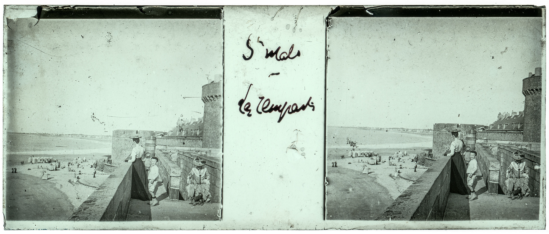 1272_ France-Saint-Malo - "Saint-Malo - Les remparts"