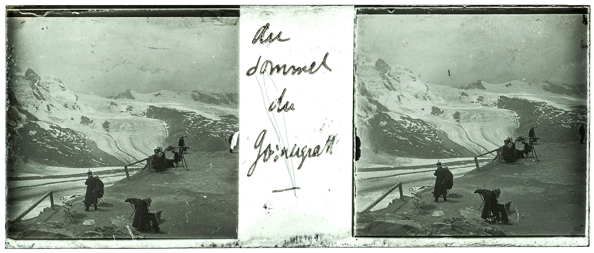 0350_ Suisse-Zermatt Gornergrat - 1902 - "Au sommet du Gornergrat"