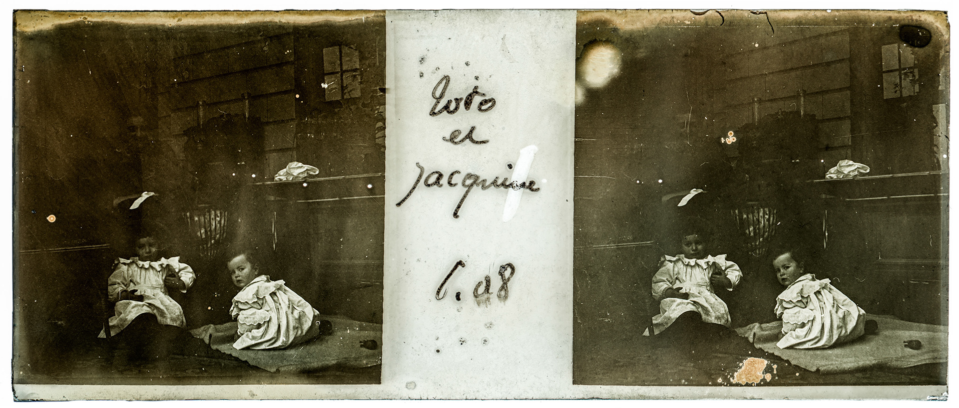 0070_ France-Lille-Esquermes - juin 1908 - "toto et jacquine 6.08"