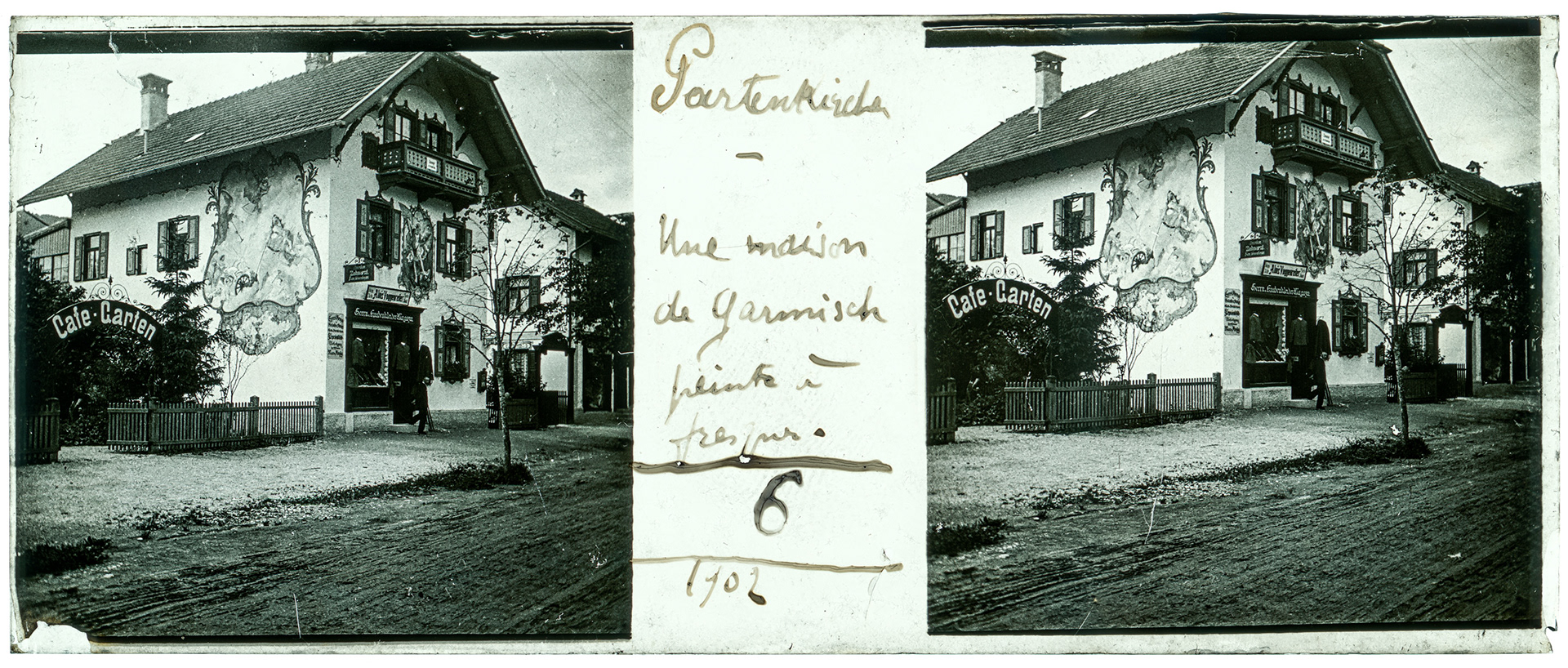 0544_ Allemagne-Partenkirchen Garmish - 1902 - "Partenkirchen - Une maison de Garmisch peinte à fresque"
