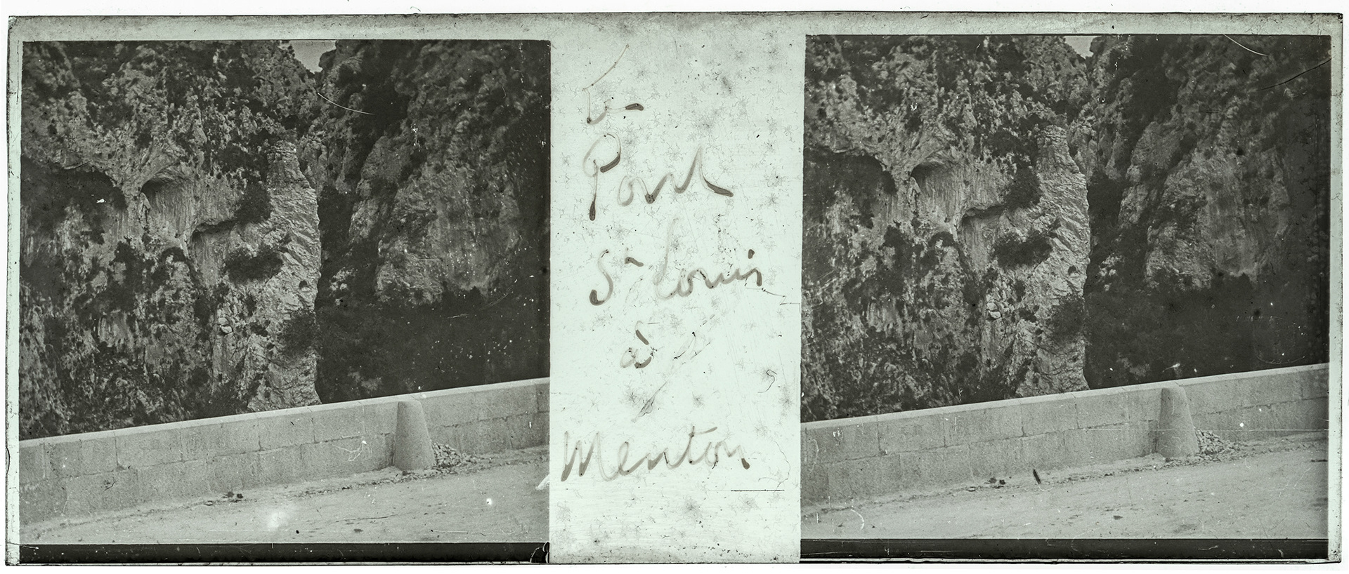 1660_ France-Menton Esp Jojo Arnaldi - "Le pont St Louis à Menton"