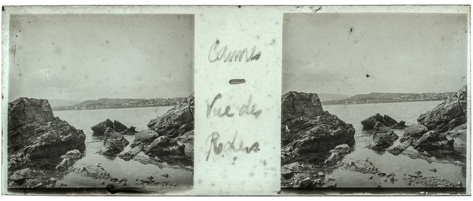 1658_ France-Cannes - "Cannes - Vue des Rochers"