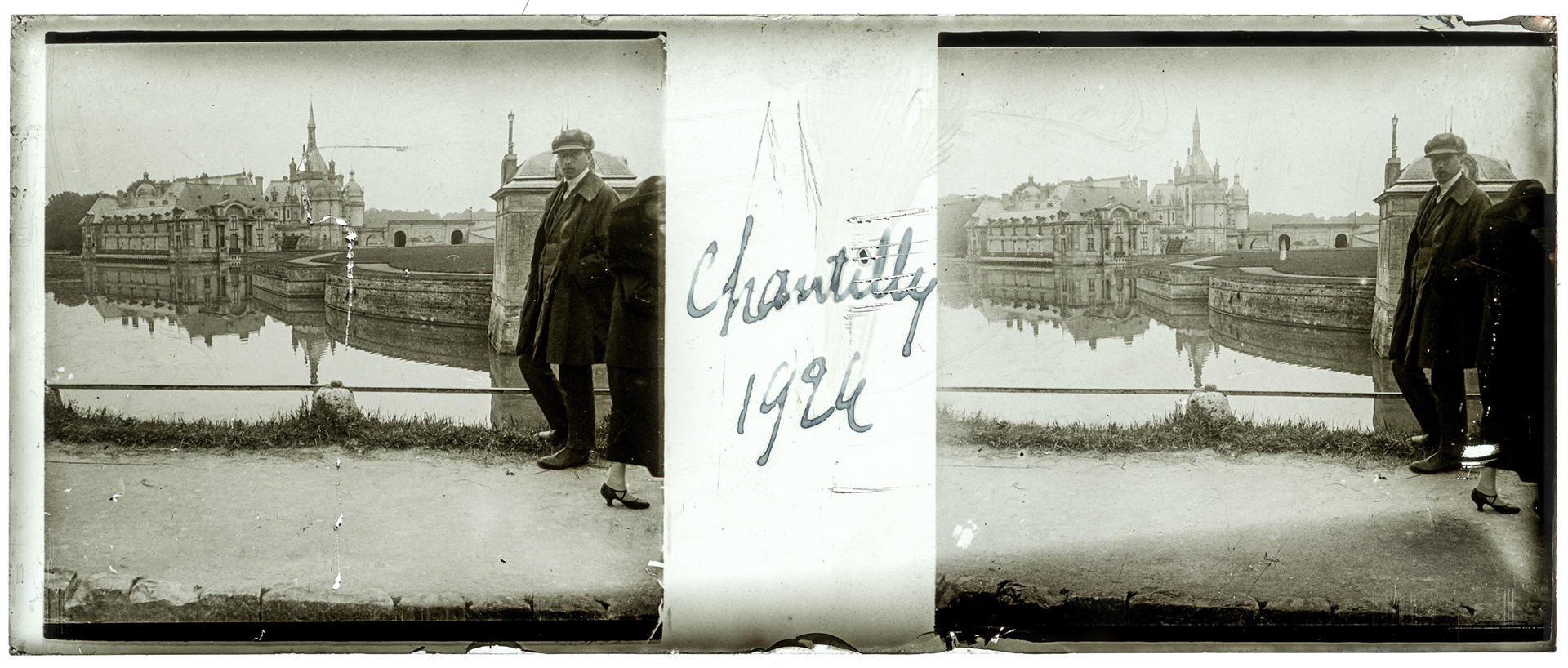 1836_ France-Chantilly Chateau de Chantilly - 1924 - "Chantilly 1924"