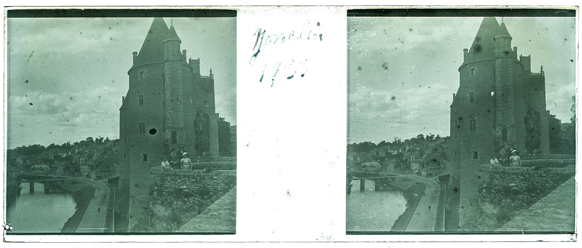 0284_ France-Josselin Chateau de Josselin - 1933 - "Josselin 1933"