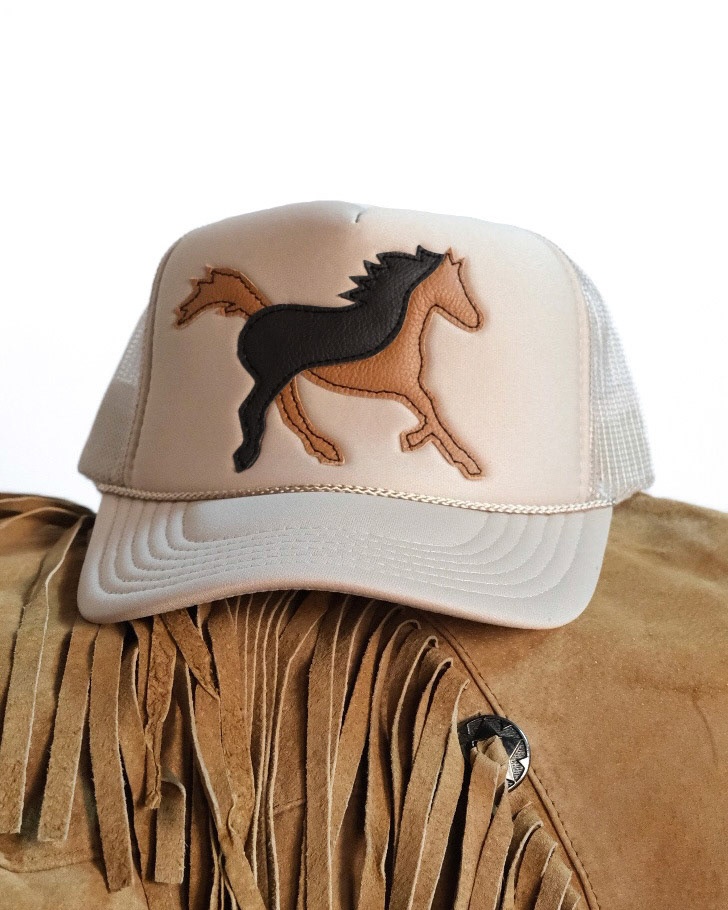 Tan Horse Hat