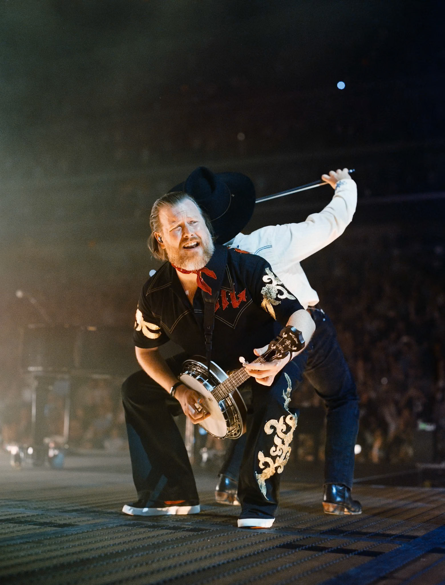 Read Connolly, Quittin' Time Tour jumpsuit