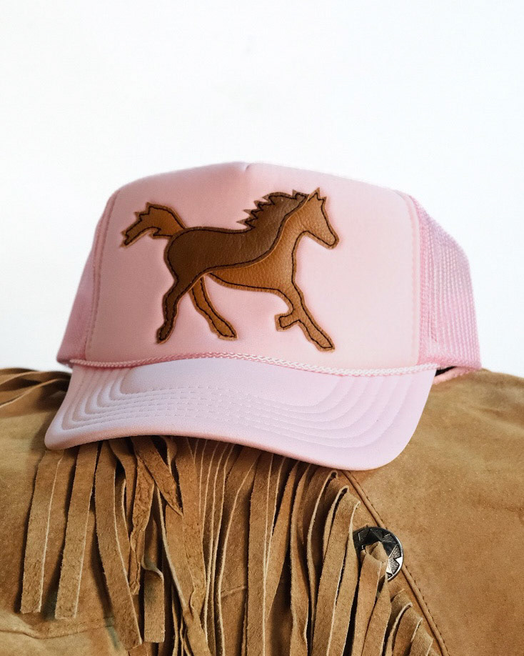 Pink Horse Hat