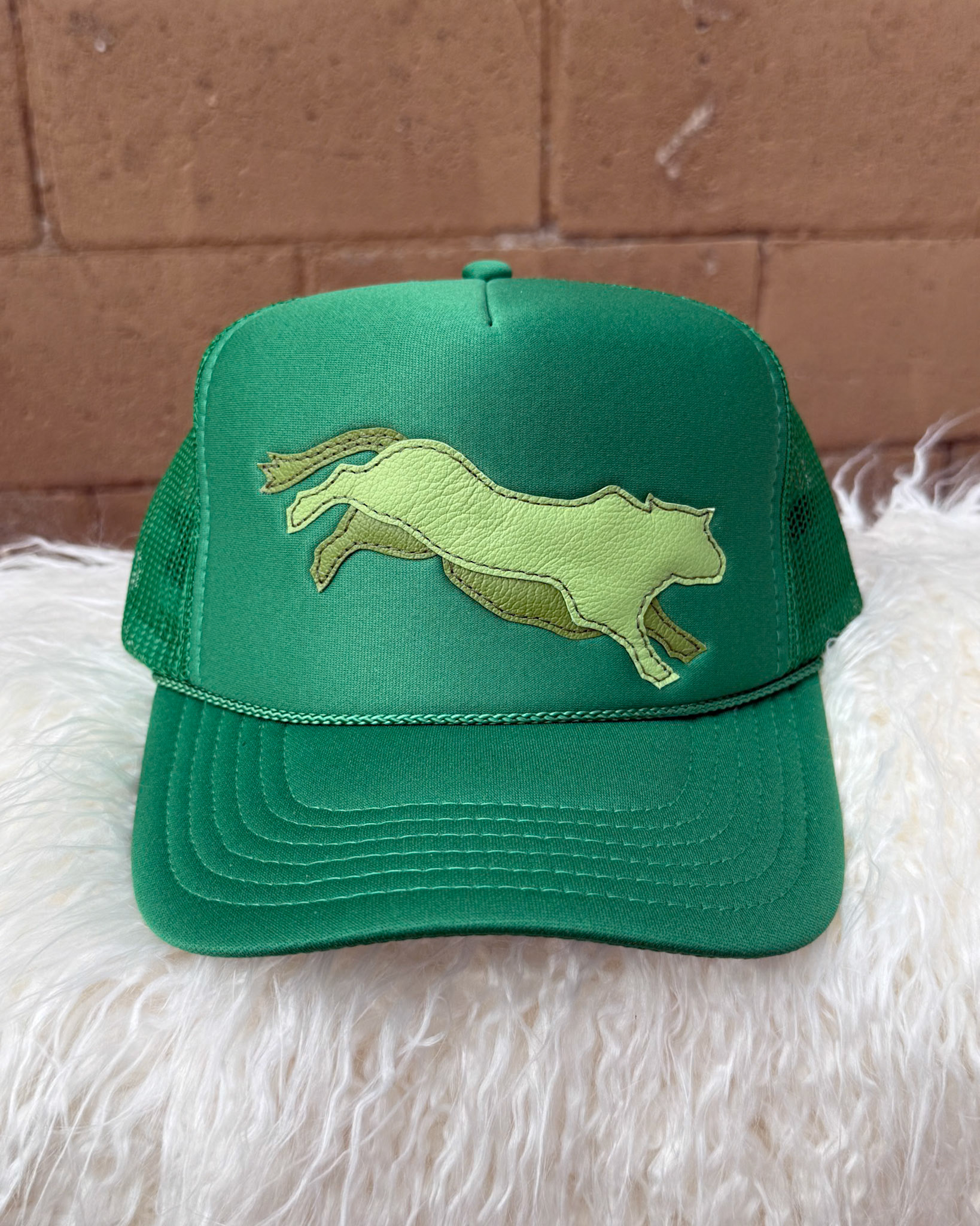 Green Bull Hat