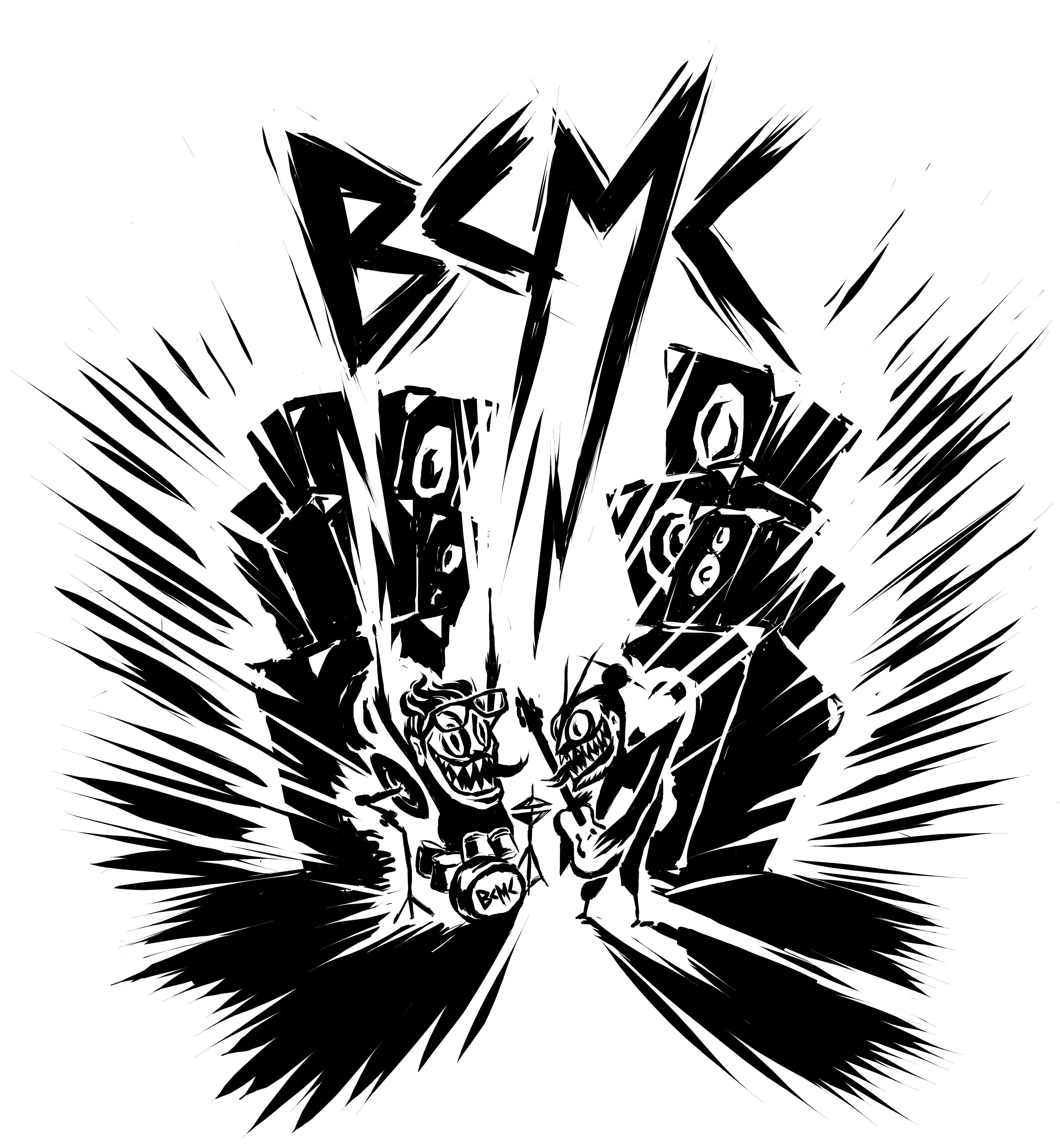 Illustration and Logo for BCMC band