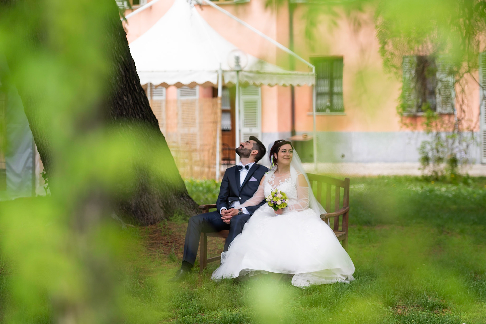 Nel parco del castello