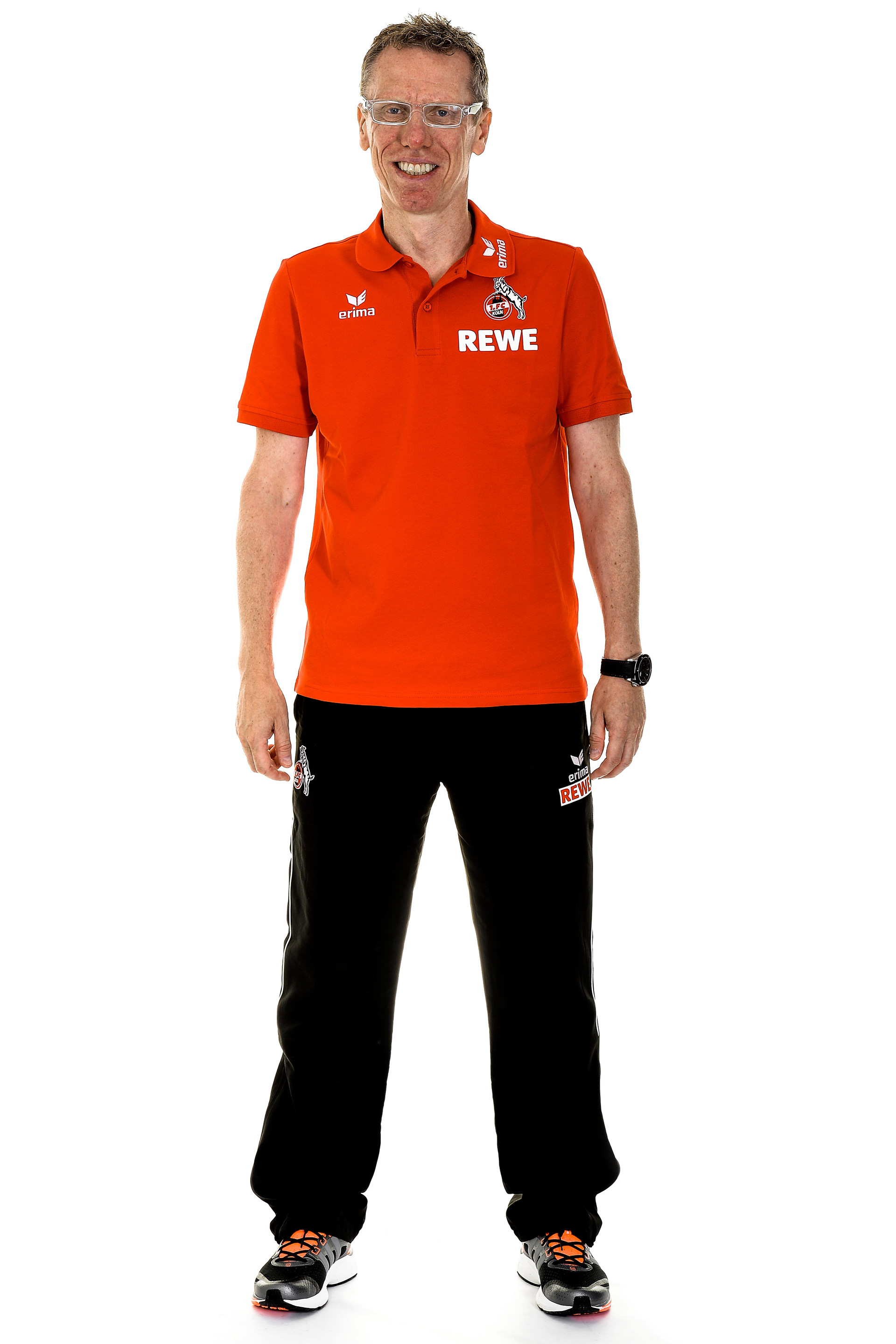 Head coach Peter Stoeger poses during the 1. FC Koeln Team Presentation for DFL on June 24, 2013 in Cologne, Germany.  (Photo by Sascha Steinbach/Getty Images For DFL)