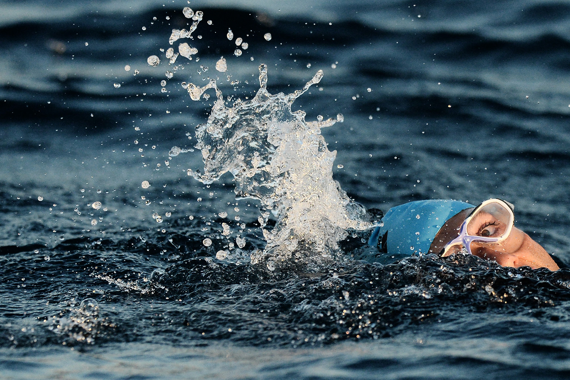 Athletes compete in the 2016 Ironman in Nice, France, 05 June 2016. (Photo by Sascha Steinbach For Mercedes-Benz Vans France)