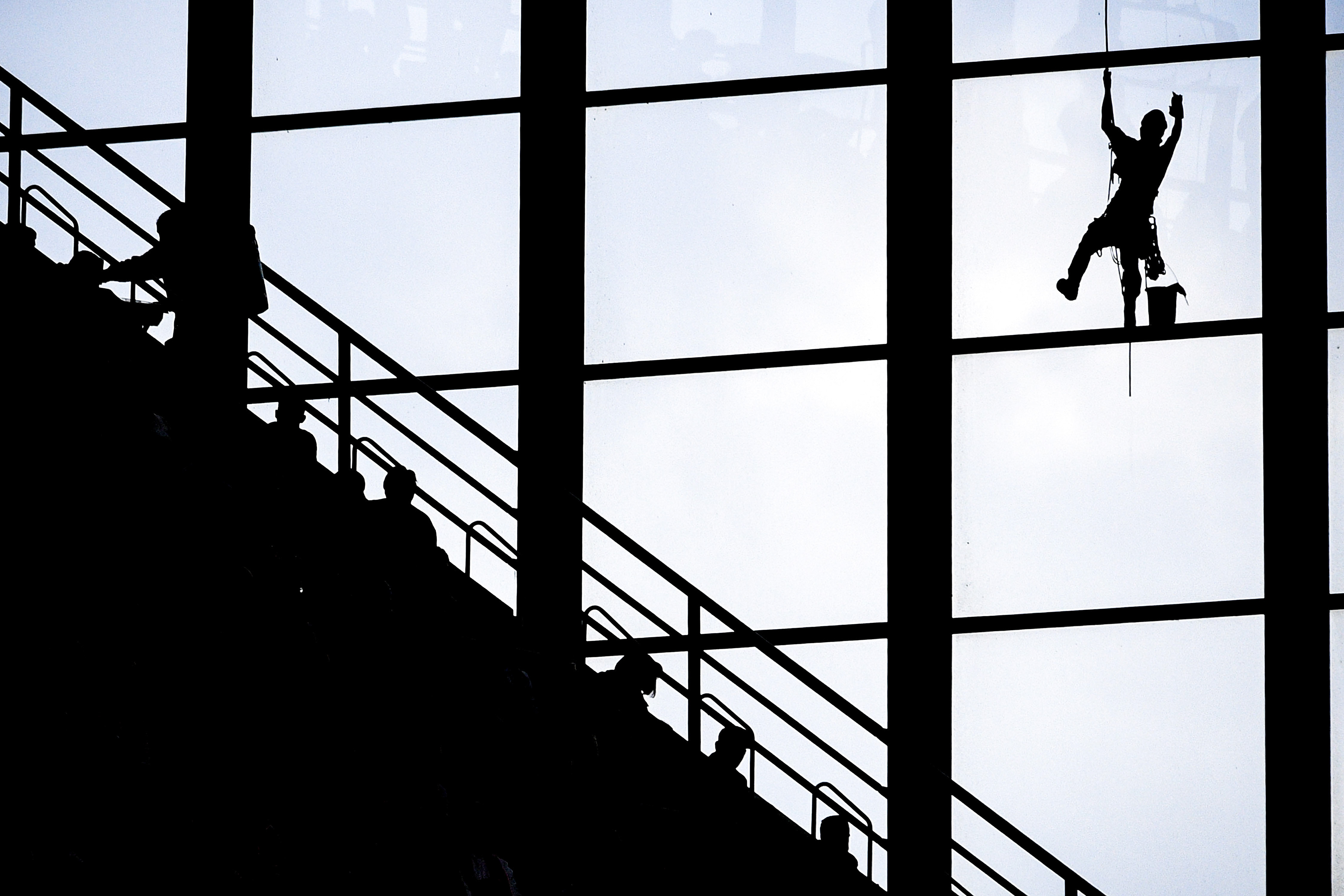 A general view during the German 2. Bundesliga soccer match between 1. FC Cologne and SV Darmstadt 98 in Cologne, Germany, 26 April 2019. (Photo by Sascha Steinbach/epa)