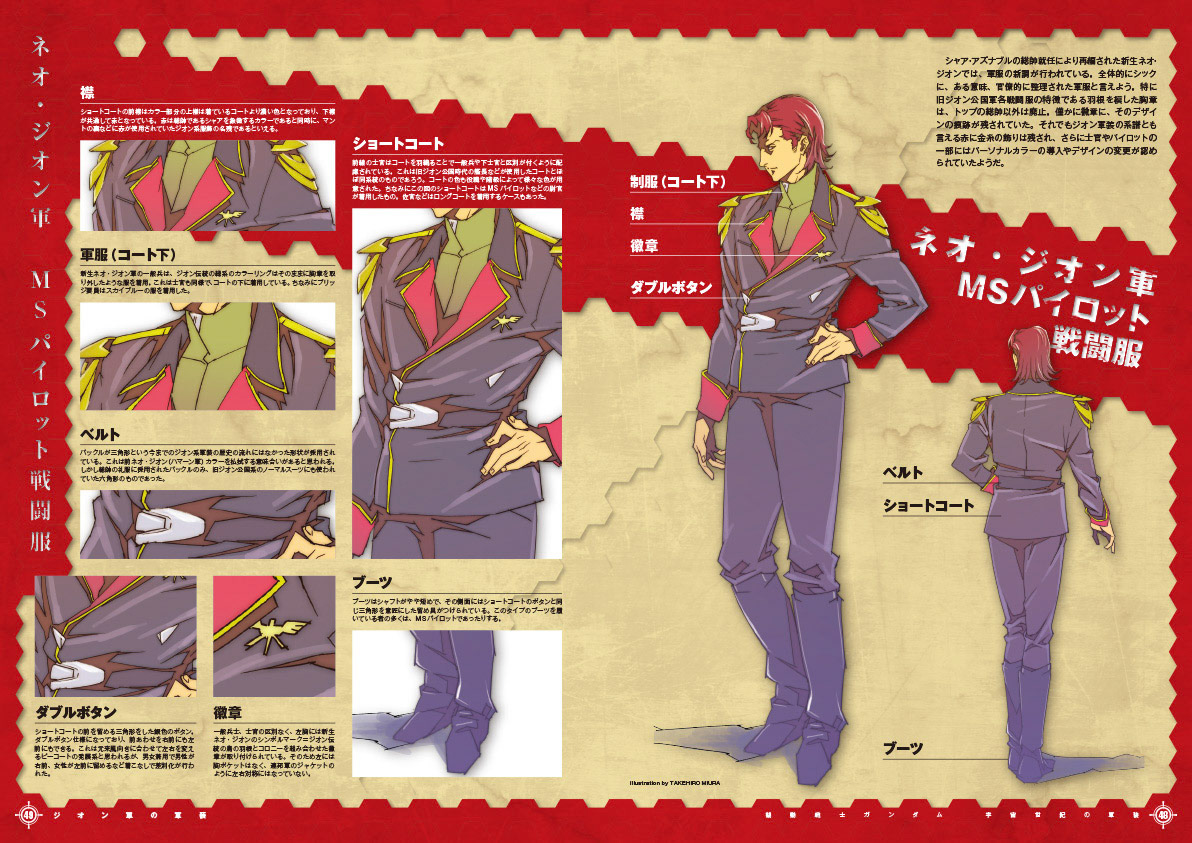 機動戦士ガンダム 宇宙世紀の軍装