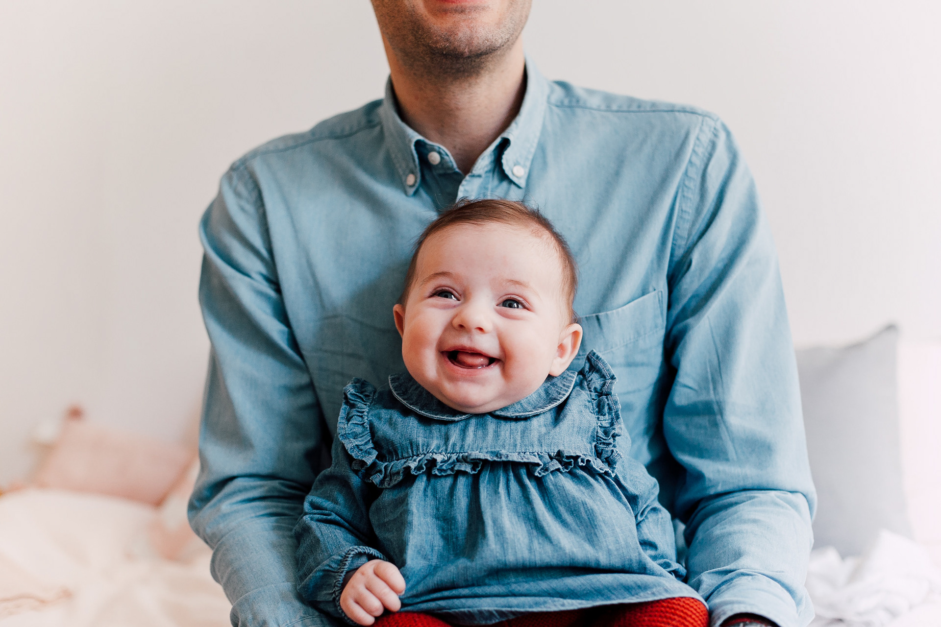 Bébé sourire photographe Lyon