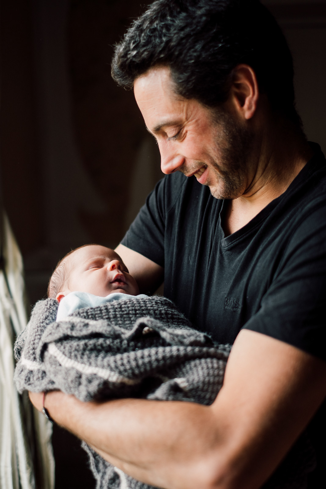 Portrait papa bébé Lyon Eliott