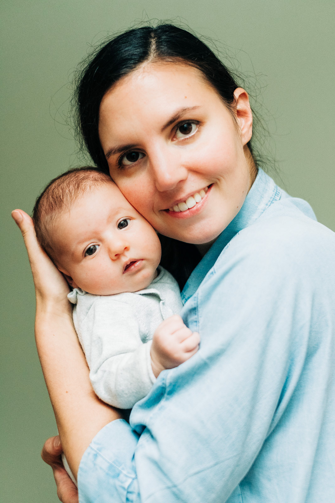 Photo maman et son nouveau-né Valence
