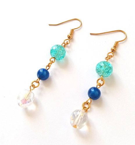 Mer bleue - 6cm. 7€