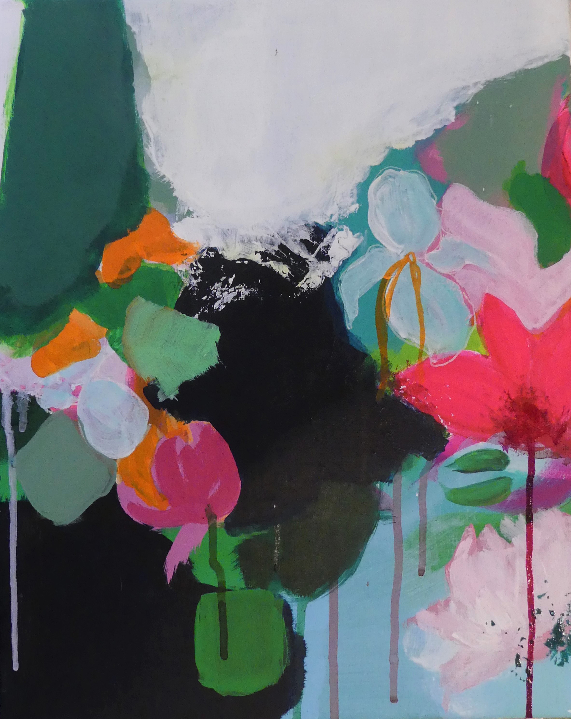 Acrylique sur toile, 33 X 41 cm