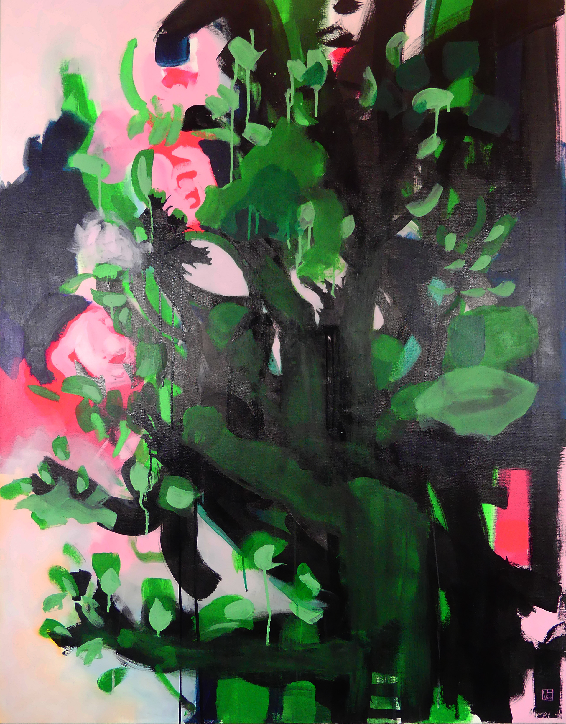 Acrylique sur toile, 117 X 89 cm