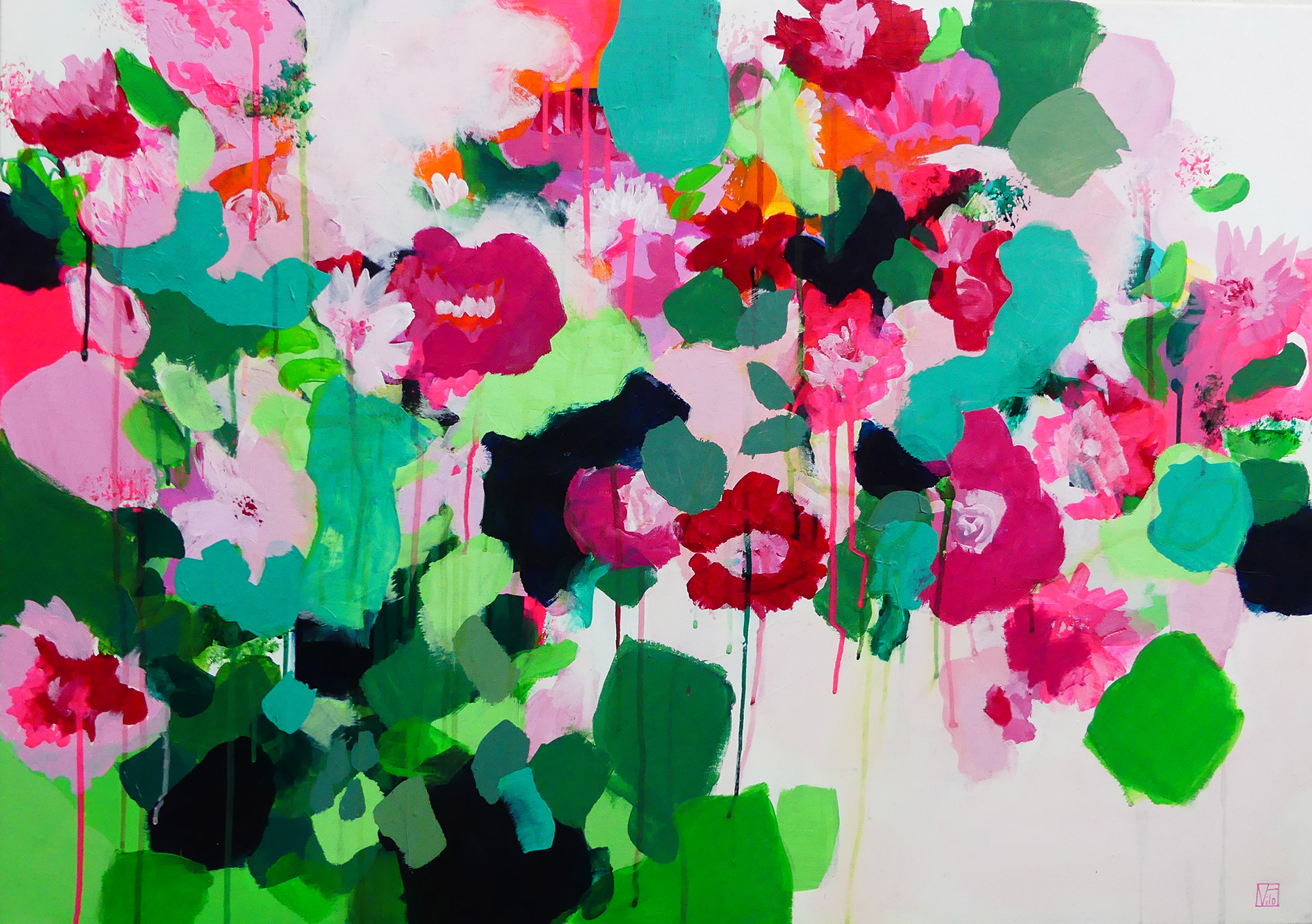 Acrylique sur toile, 65 X 92 cm