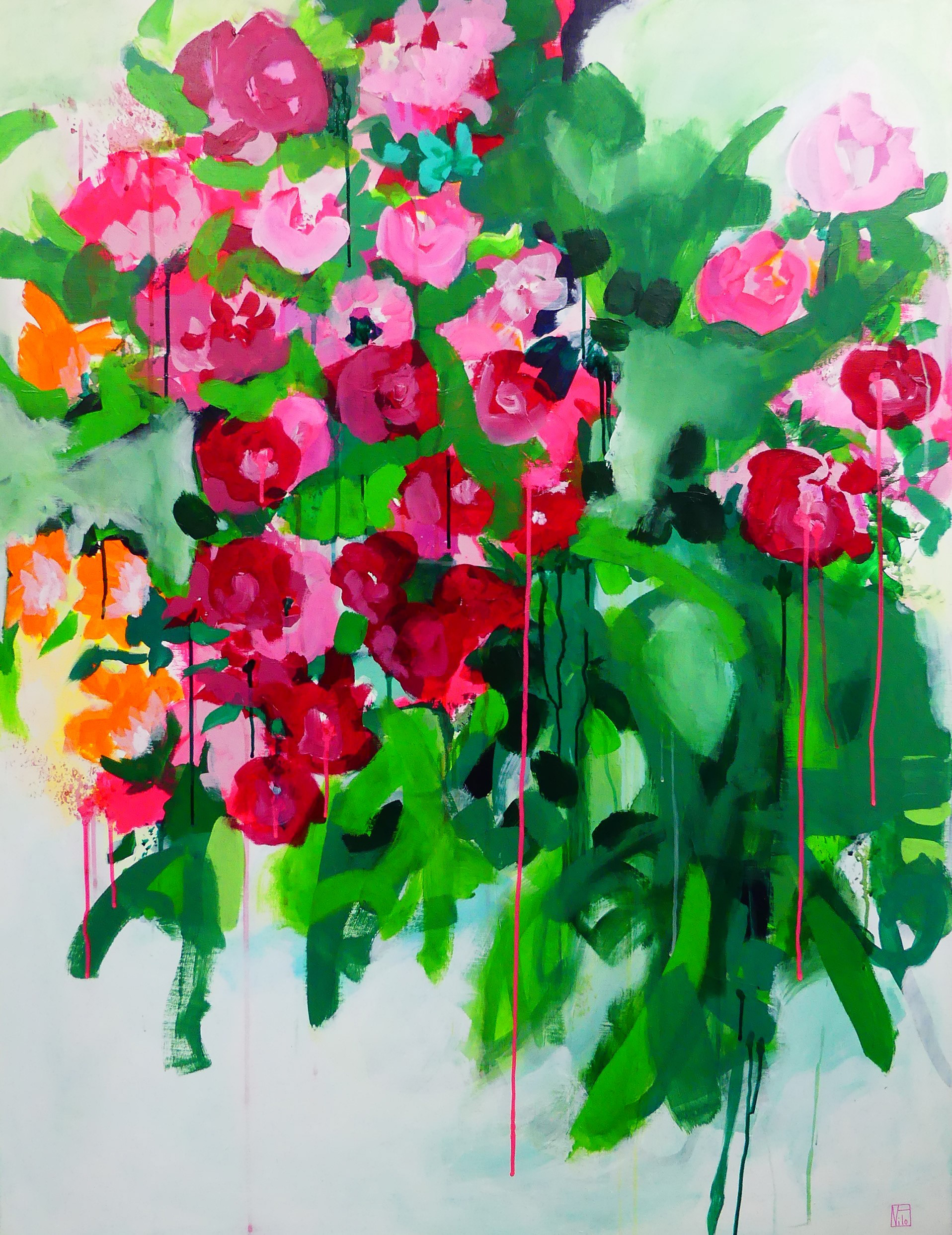 Acrylique sur toile, 116 X 89 cm