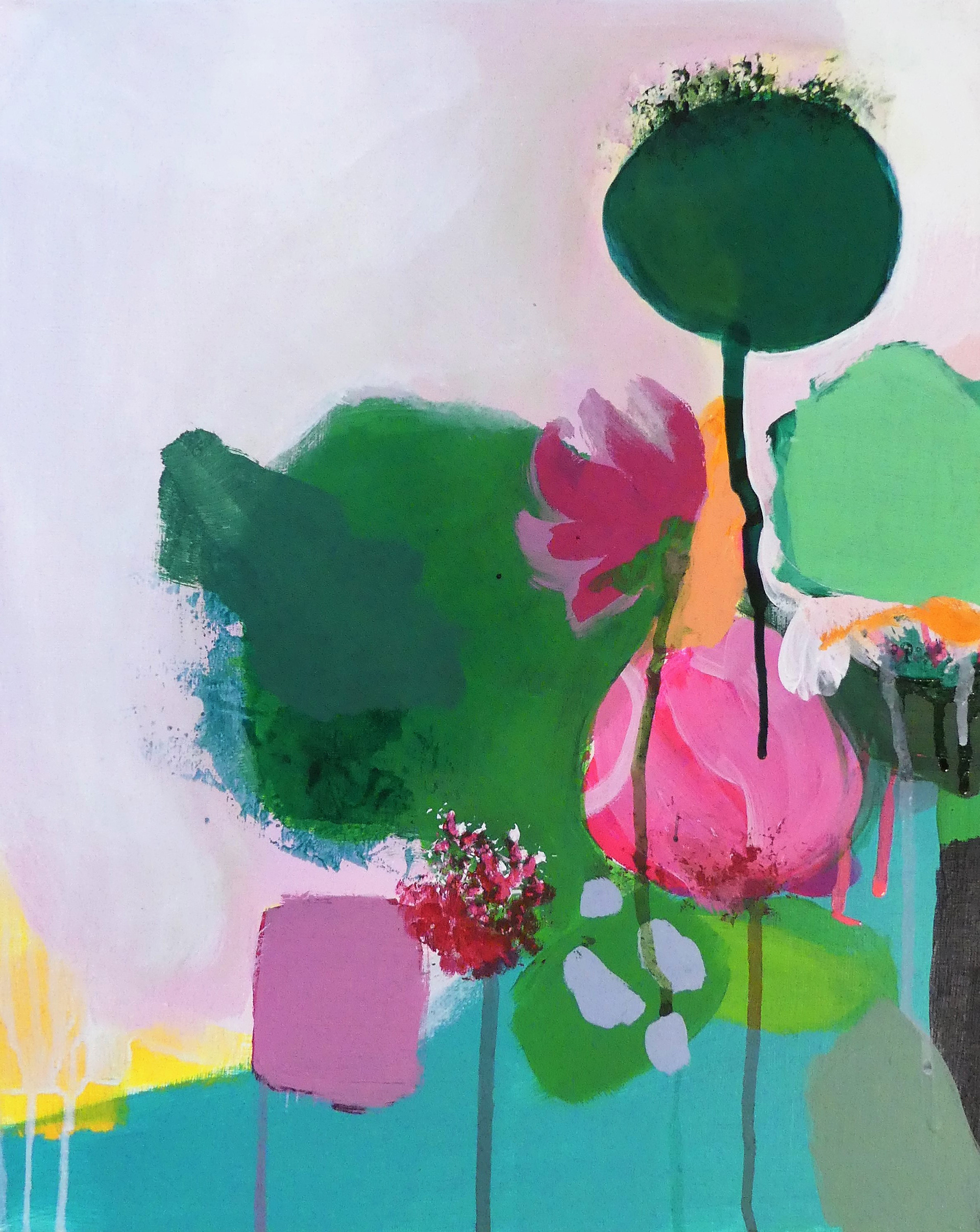 Acrylique sur toile, 33 X 41 cm