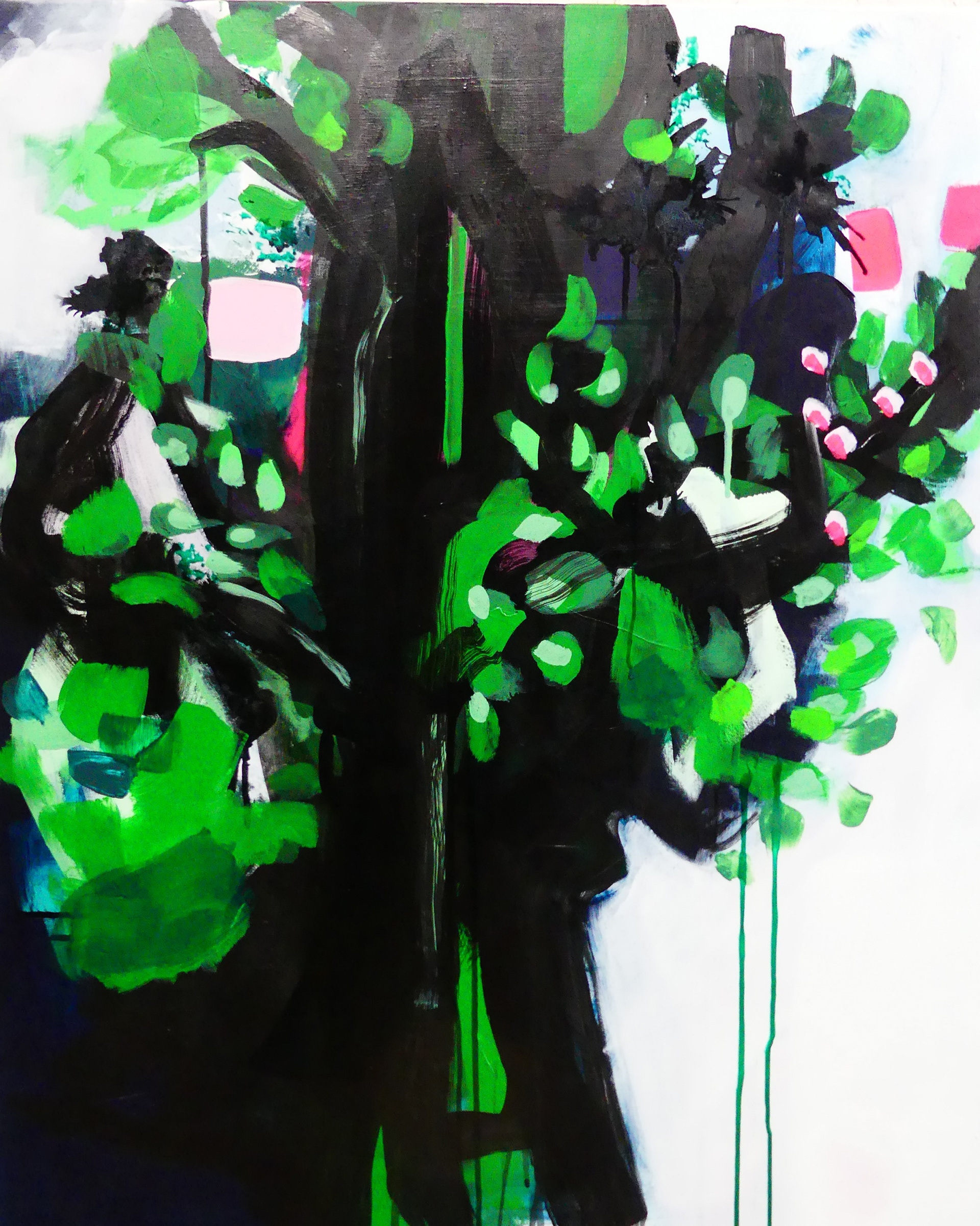 Acrylique sur toile, 81 X 65 cm