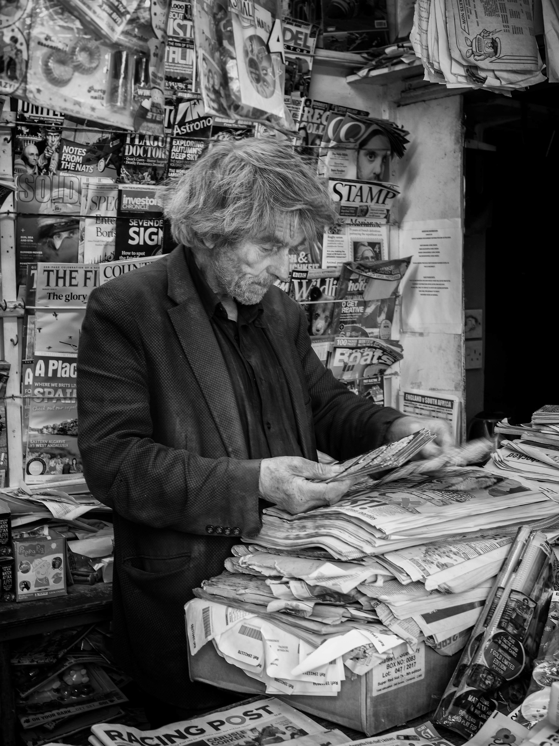 No.3 - Newspaper seller