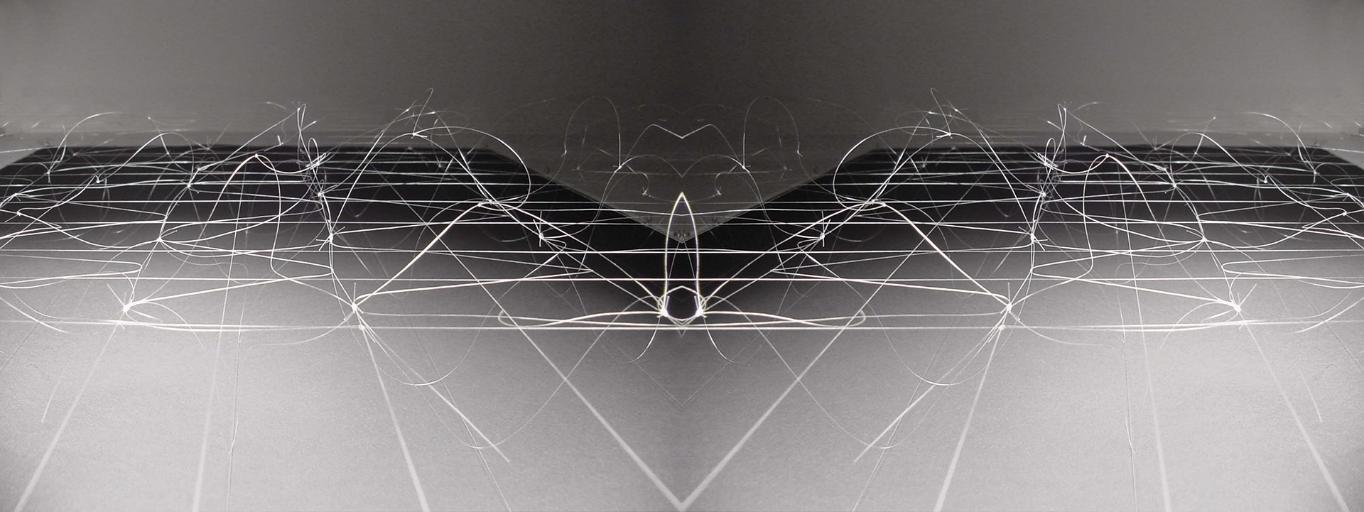 Monofilament x 2, archival inkjet print, 16" x 44"