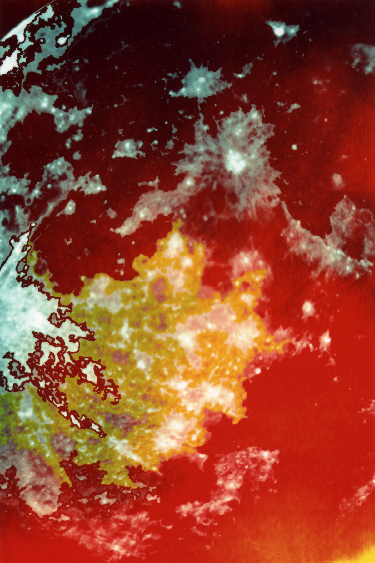 Intervention IV, bleached c-print, 14" x 12"