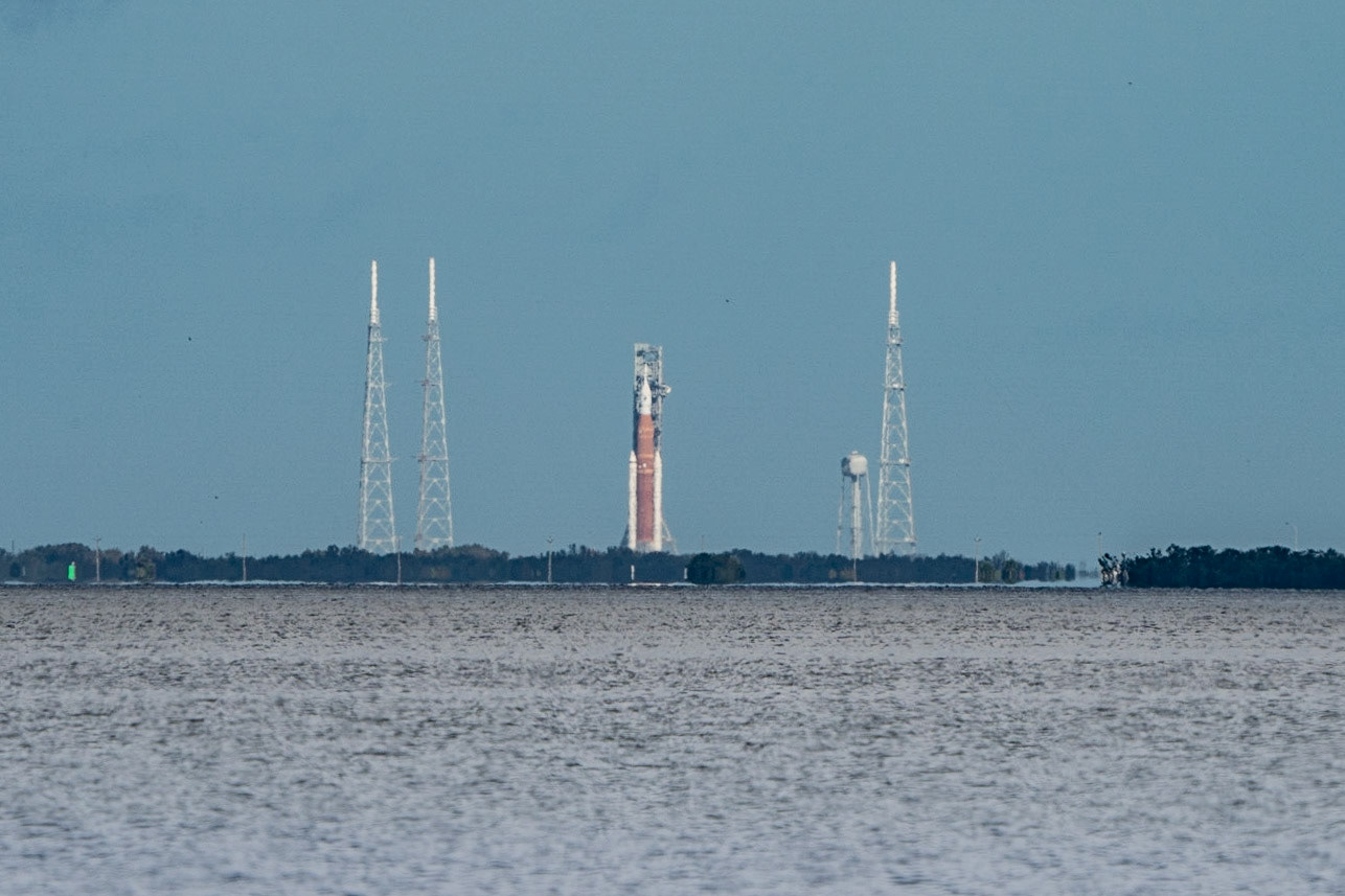 Artemis I on the Launchpad Nov 2022