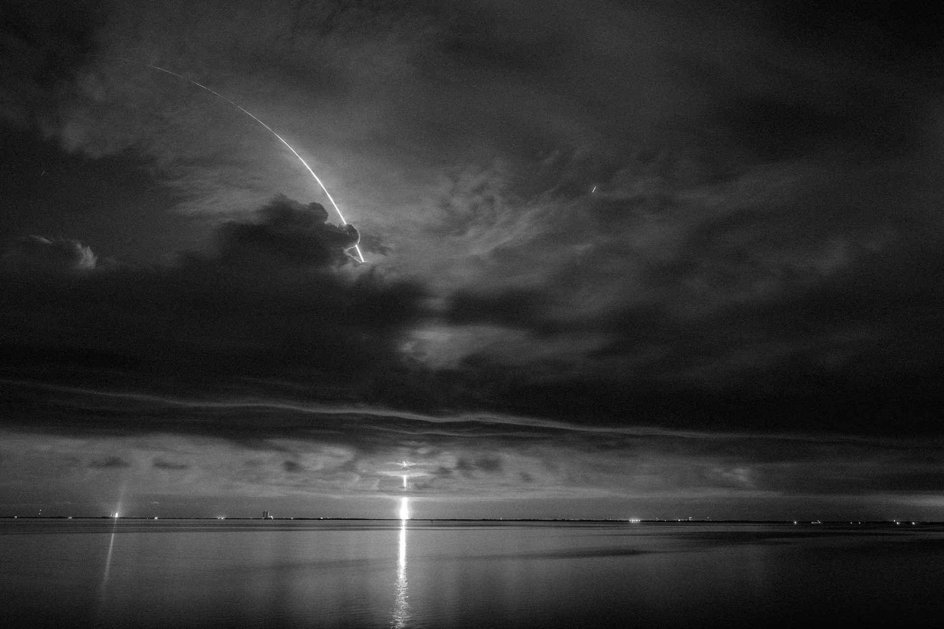 SpaceX Launch - New Smyrna Beach