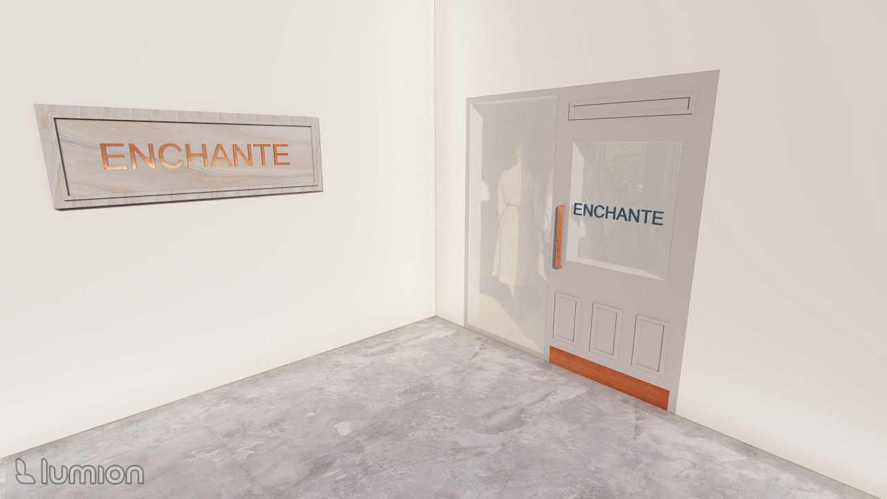 ENTRANCE TO ENCHANTE