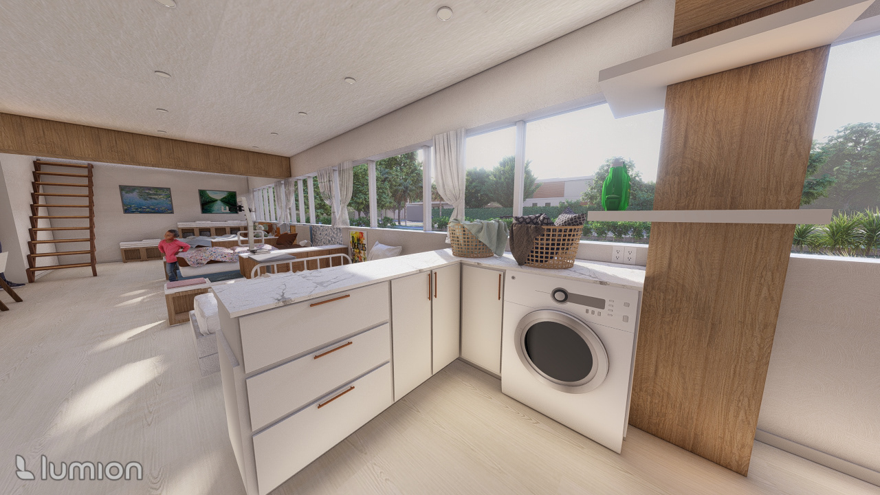 LAUNDRY STATION AND STOAGE SENARIO